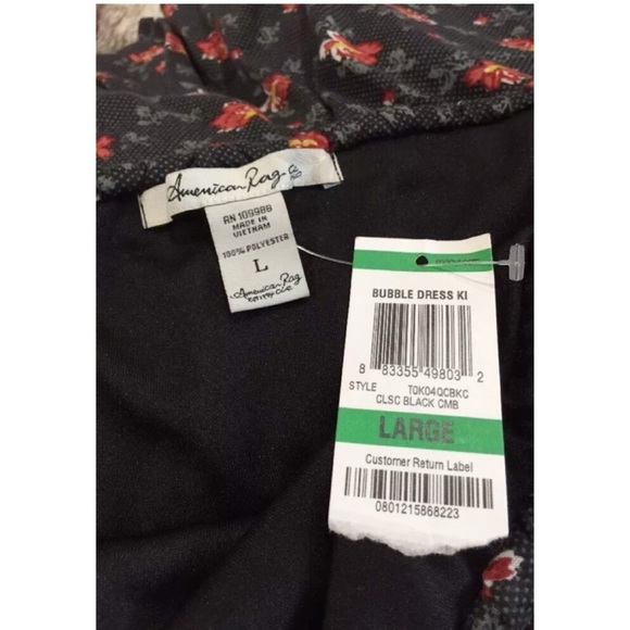 AMERICAN RAG CIE NWT Pull On Strapless Dress - Picture 5 of 6